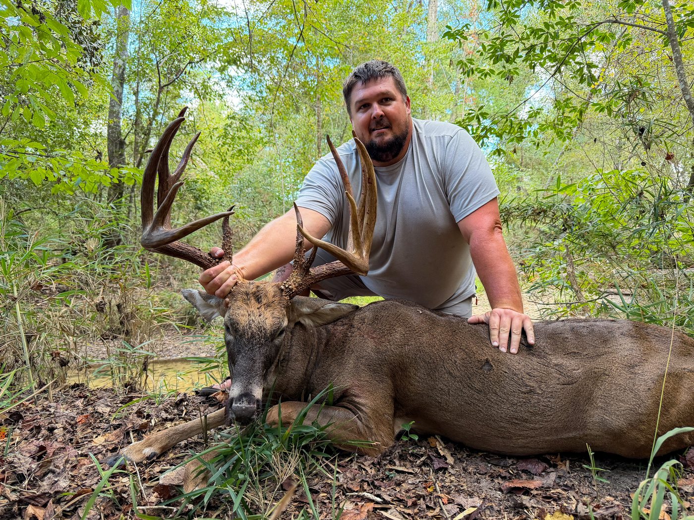 Trophy whitetail deer harvest at Mosquito Creek Plantation - photo 20
