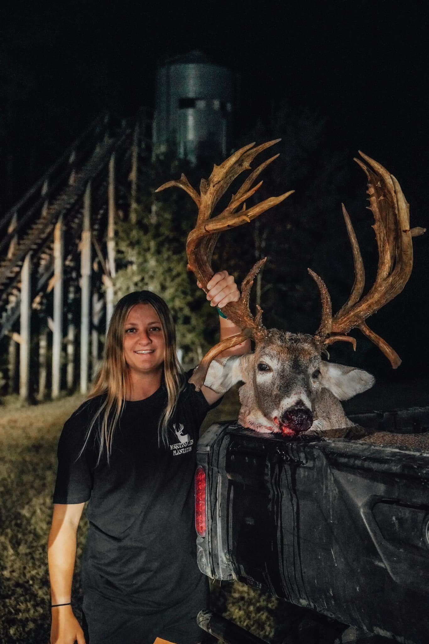 Trophy whitetail deer harvest at Mosquito Creek Plantation - photo 27