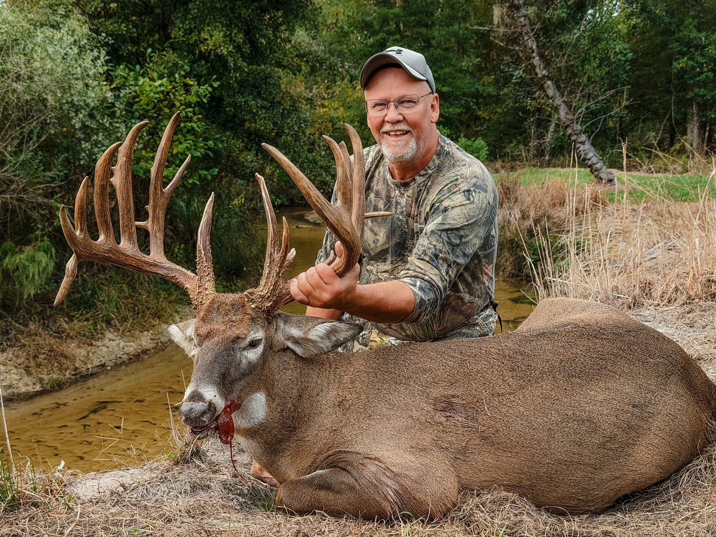 Trophy whitetail bucks harvested at Mosquito Creek Plantation Florida