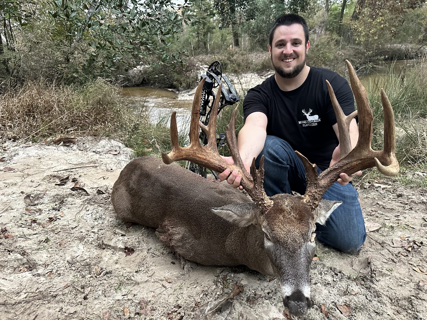 Trophy whitetail deer harvest at Mosquito Creek Plantation - photo 38