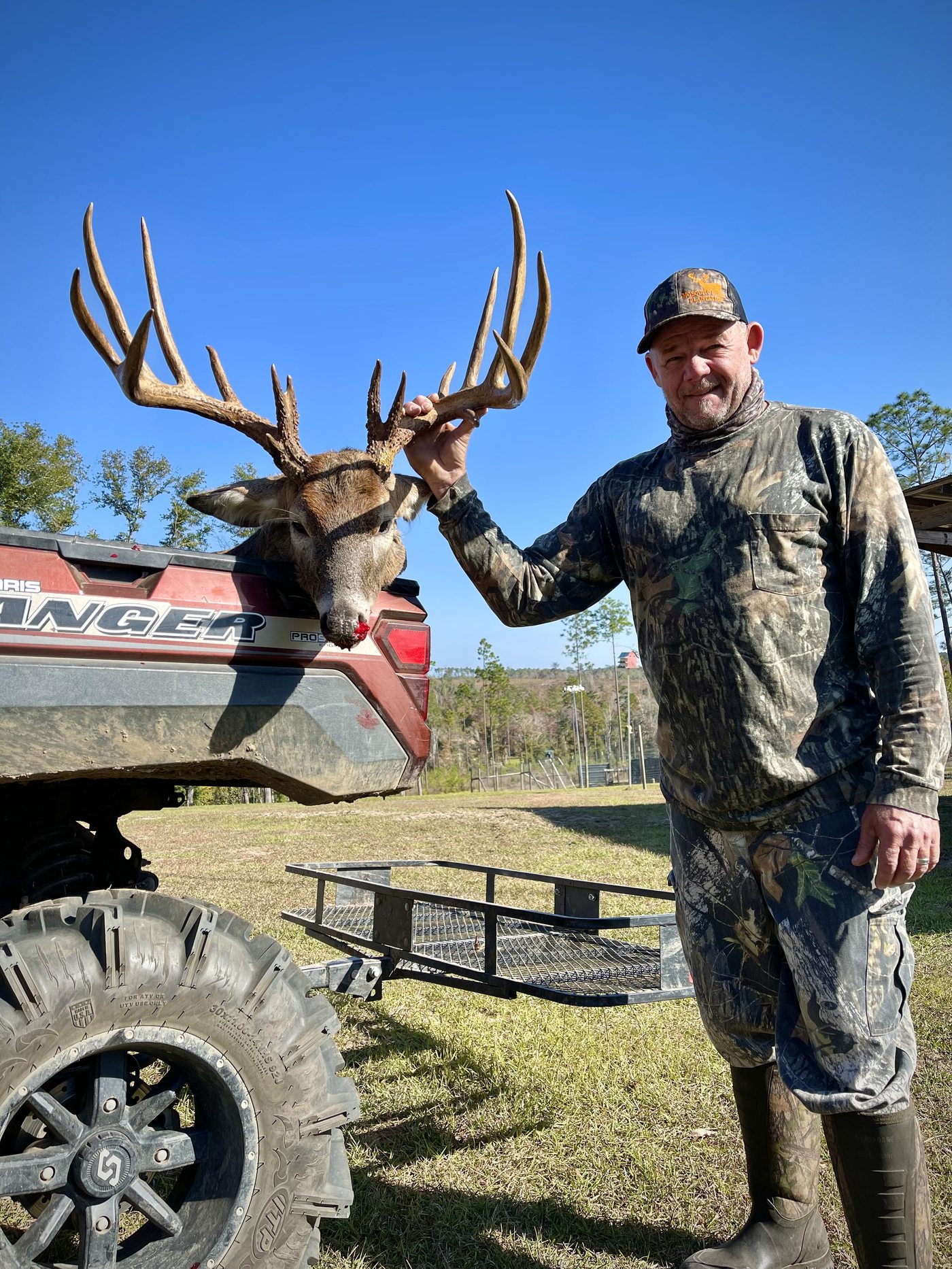 Trophy whitetail deer harvest at Mosquito Creek Plantation - photo 39