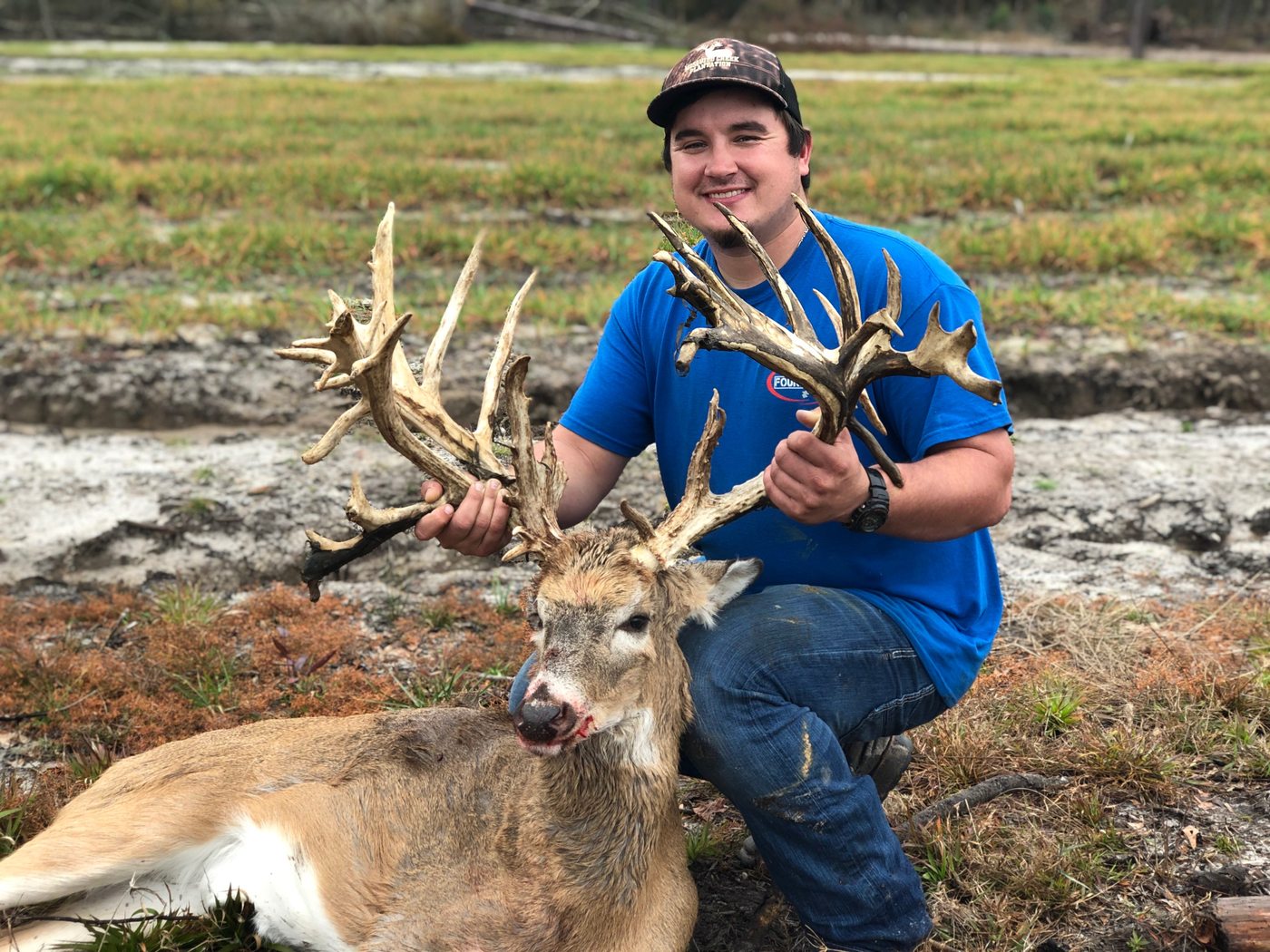 Trophy whitetail deer harvest at Mosquito Creek Plantation - photo 51
